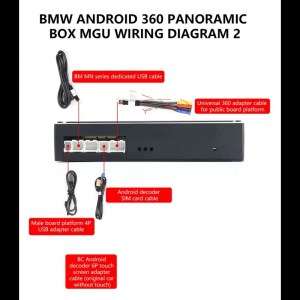 BMW MGU ANDROID 360 BOX 9590 c